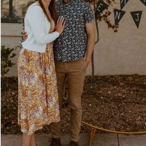 Boutique brand midi dress